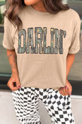 Women's Darlin Camo Graphic Tee