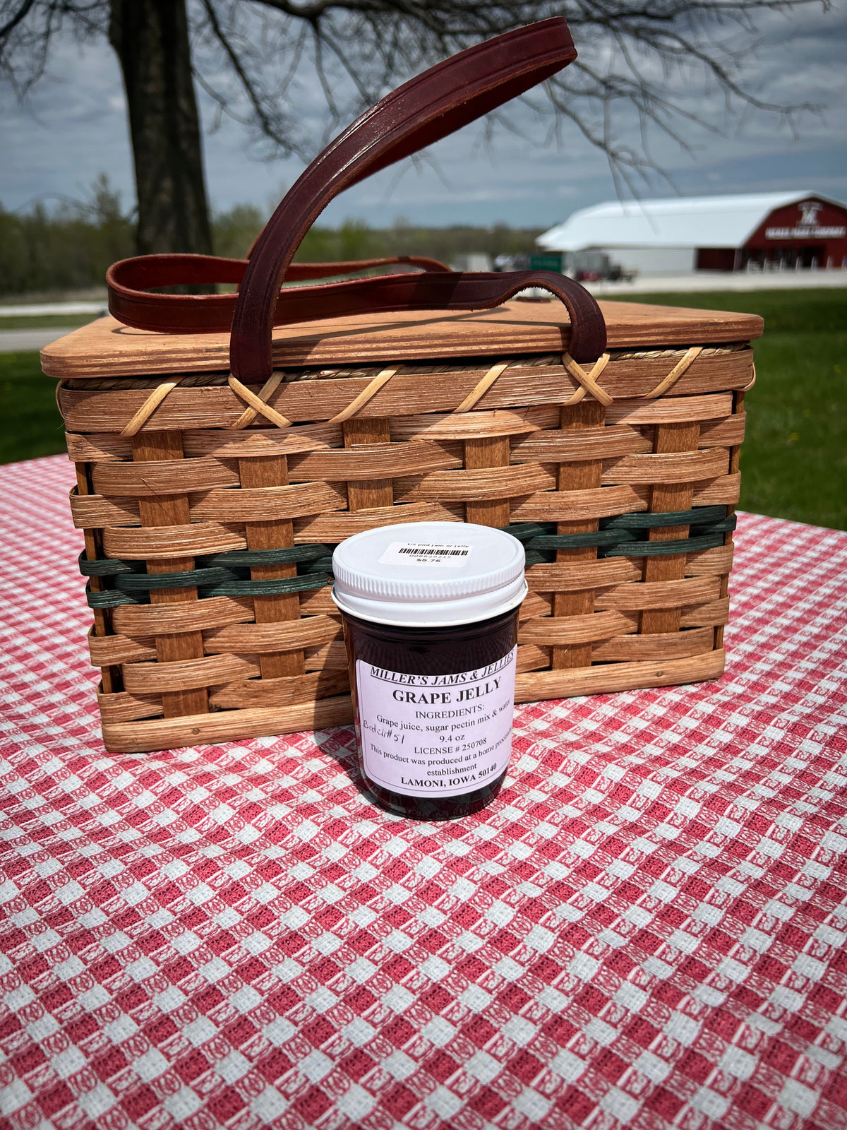 Miller’s Amish-Made Grape Jelly | 9.4 or 18 oz