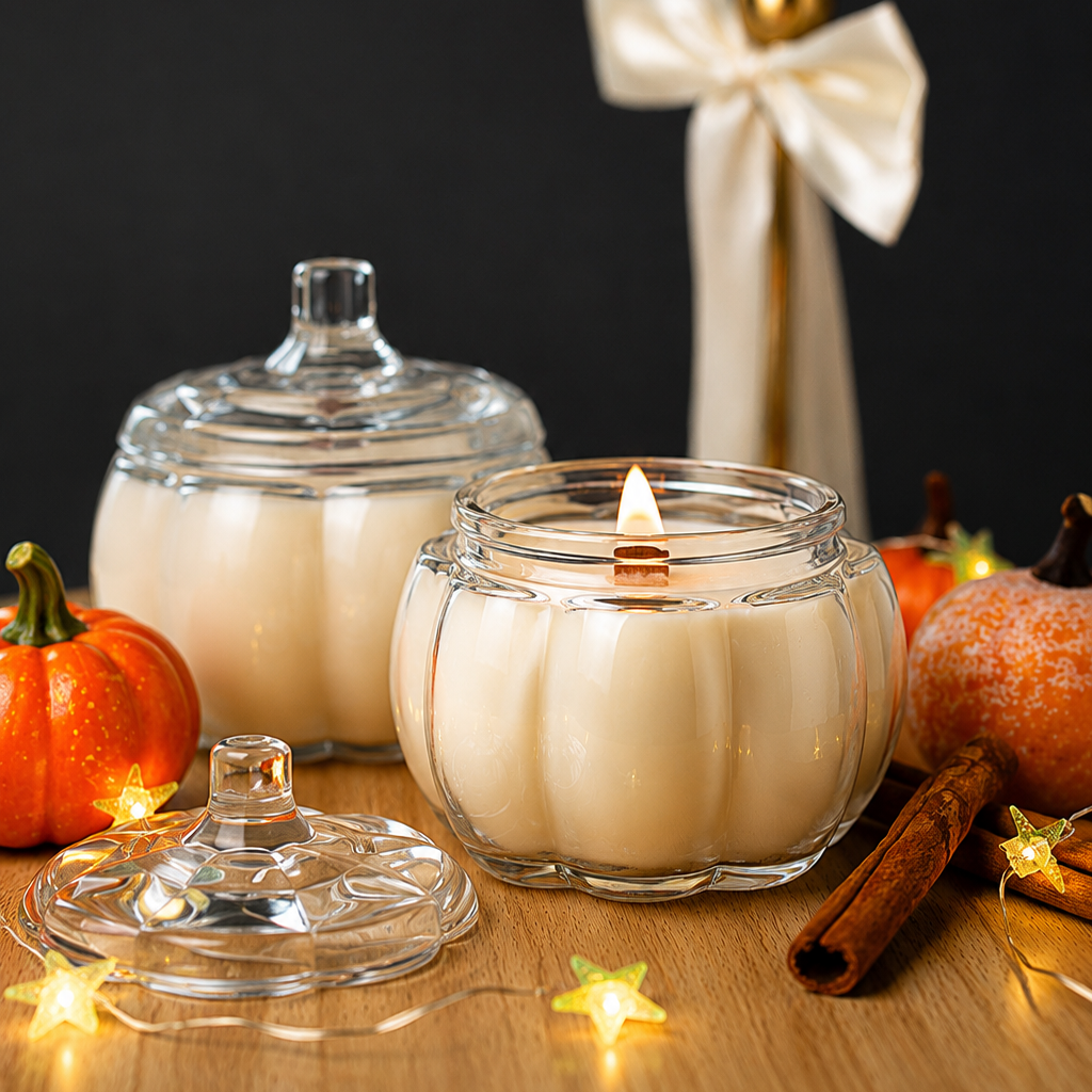 Harvest Glow Pumpkin Candle
