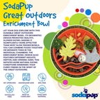 Great Outdoors Slow Feeder Dog Bowl