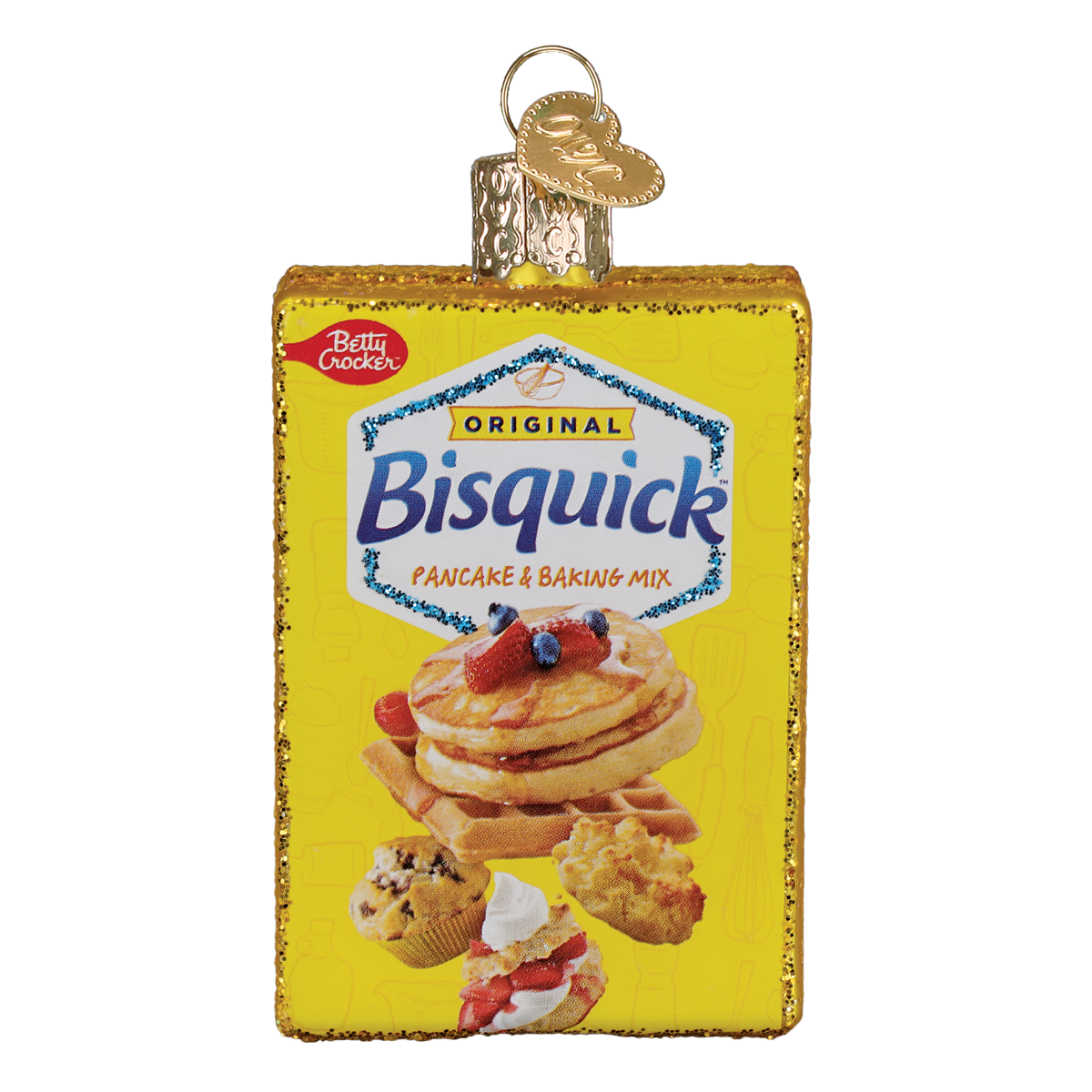 Bisquick Box Christmas Ornament