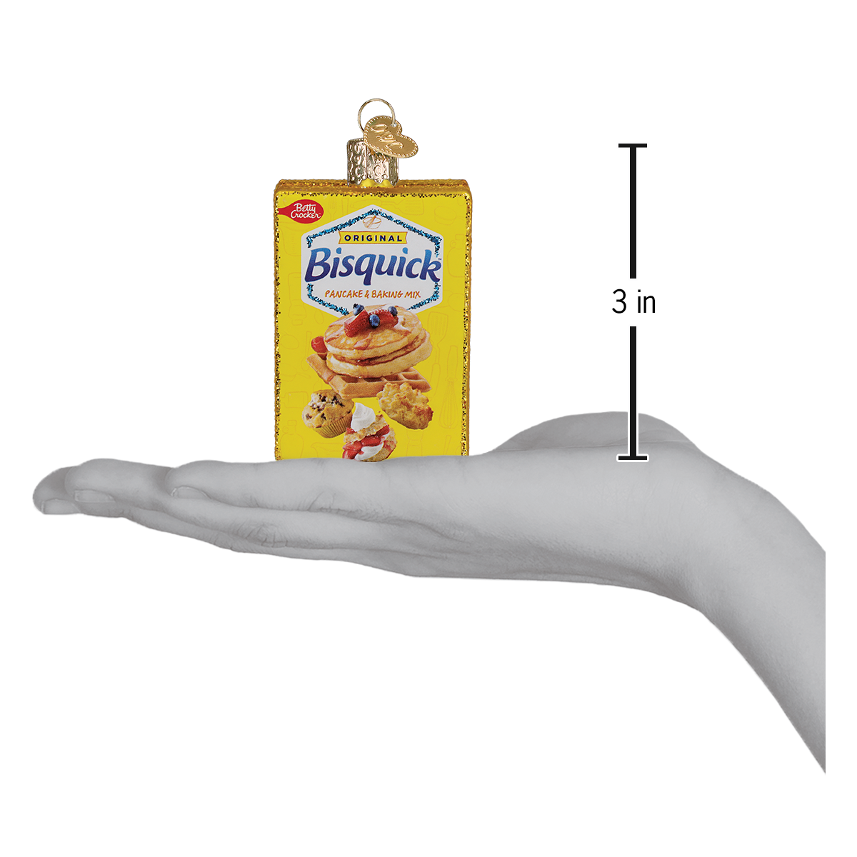 Bisquick Box Christmas Ornament
