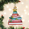 Book Club Tree Christmas Ornament
