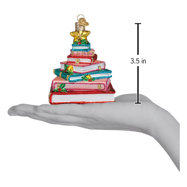 Book Club Tree Christmas Ornament
