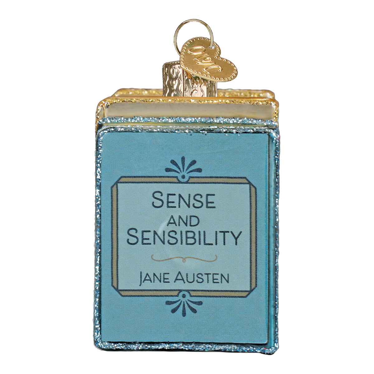 Jane Austen Books Christmas Ornament