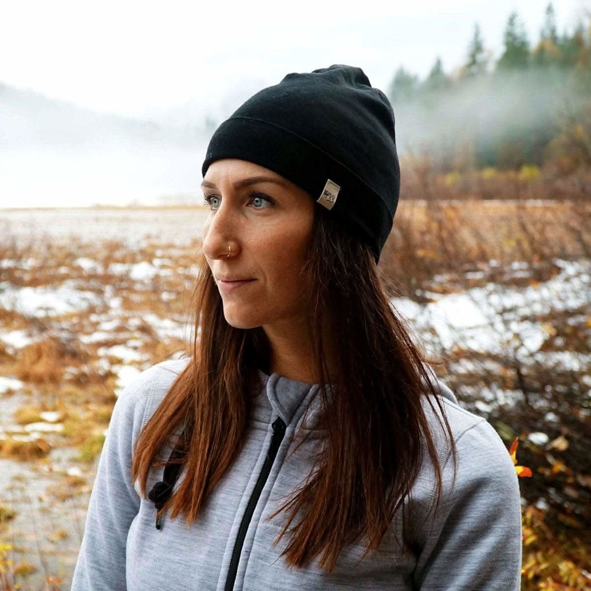 Merino Wool Cuff Beanie