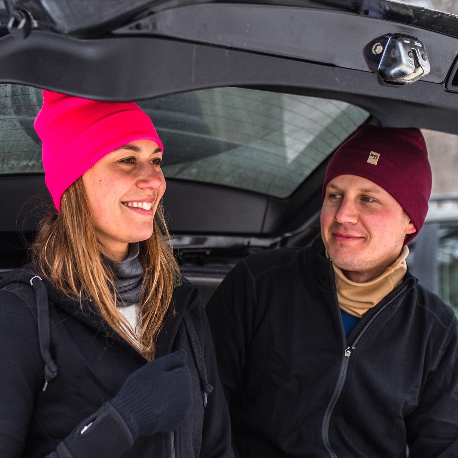 Merino Wool Cuff Beanie