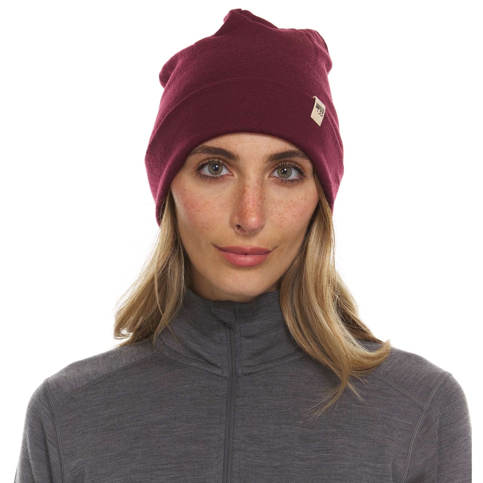 Merino Wool Cuff Beanie