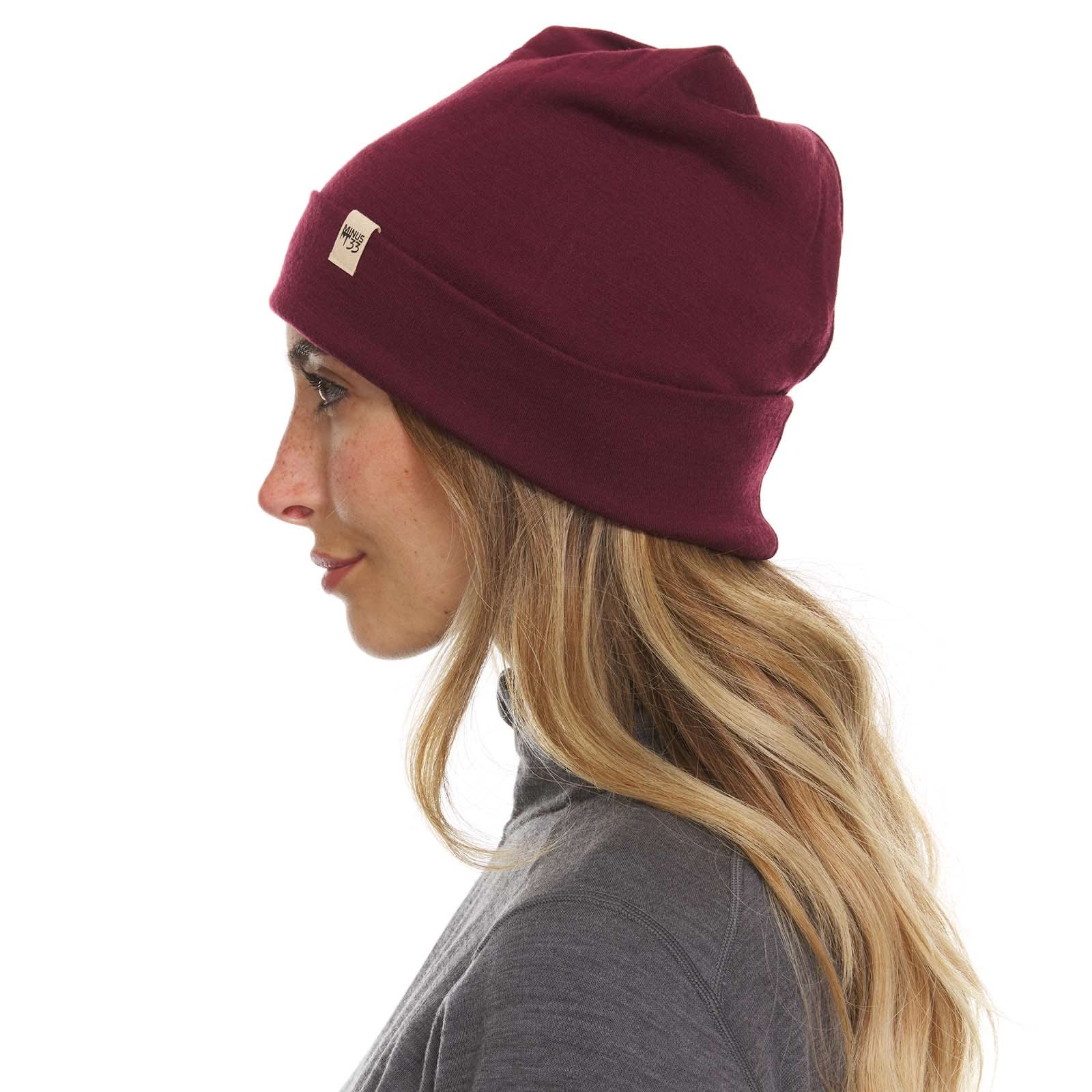 Merino Wool Cuff Beanie