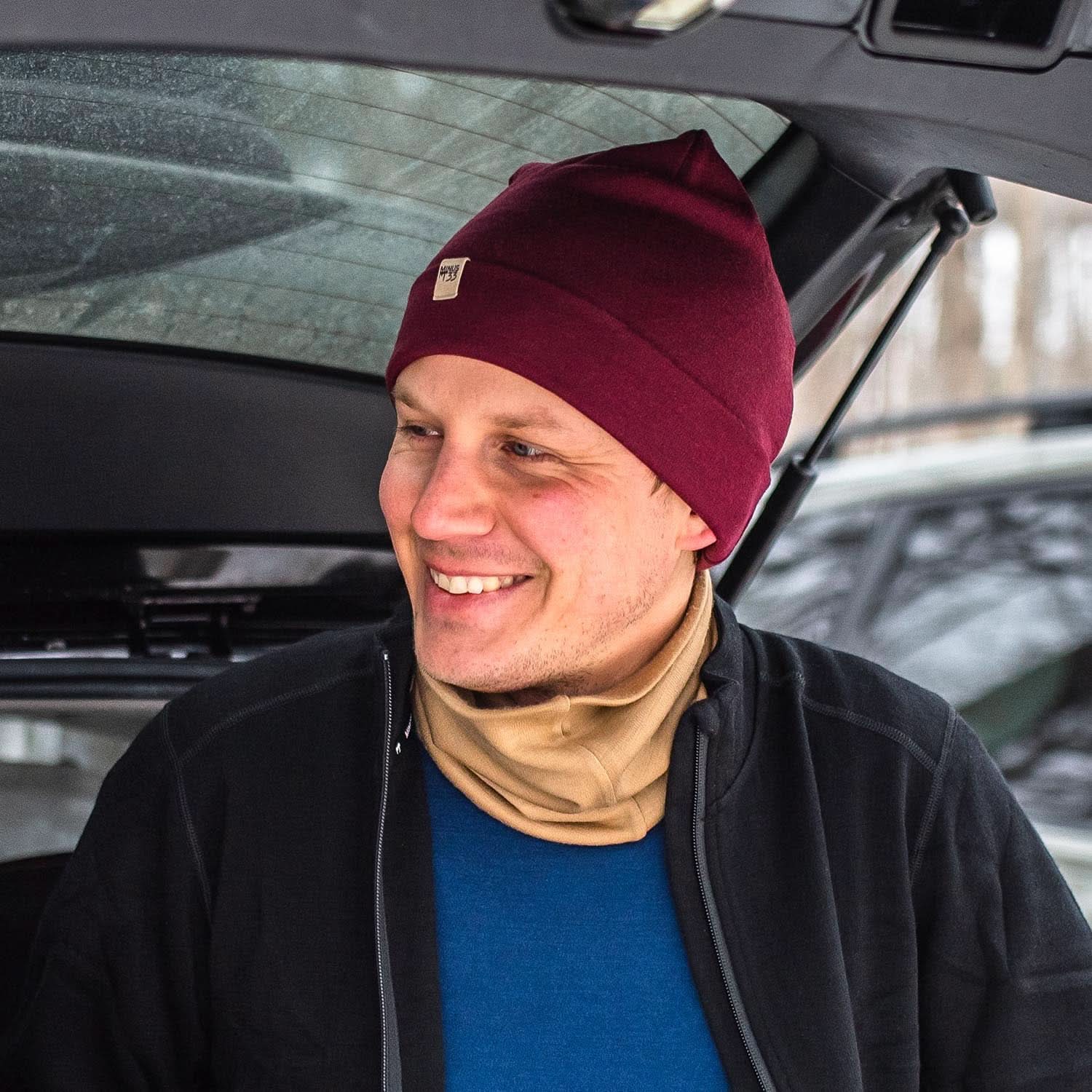 Merino Wool Cuff Beanie