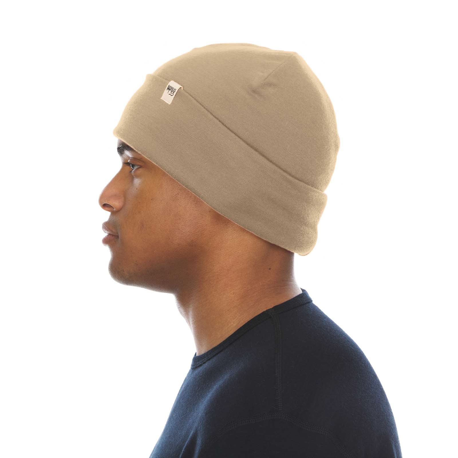 Merino Wool Cuff Beanie