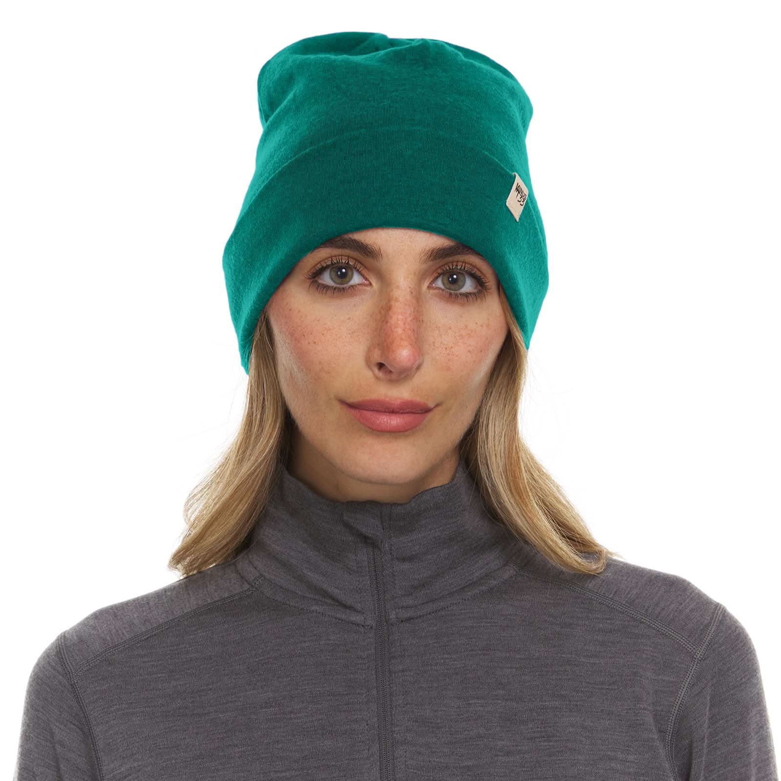 Merino Wool Cuff Beanie