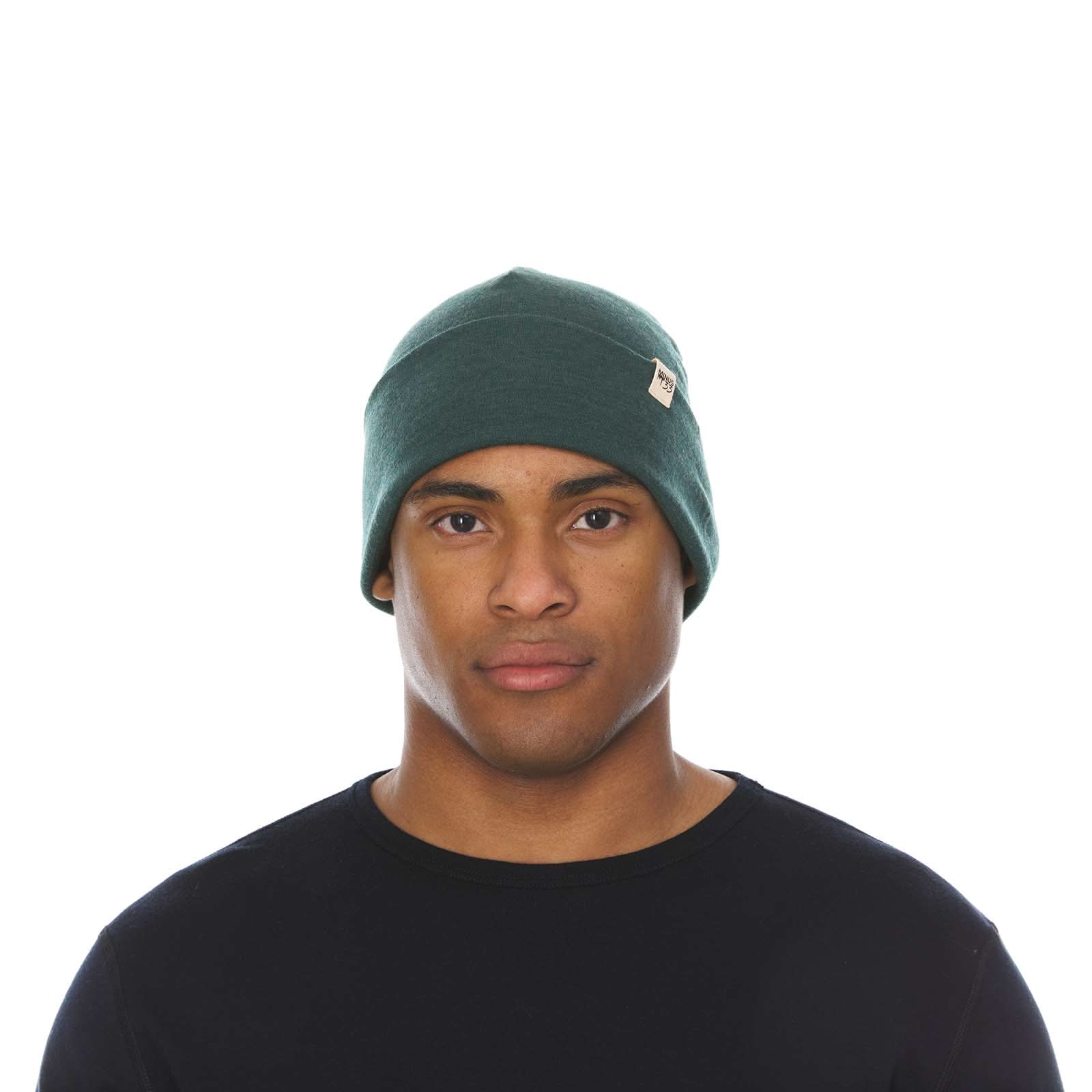 Merino Wool Cuff Beanie