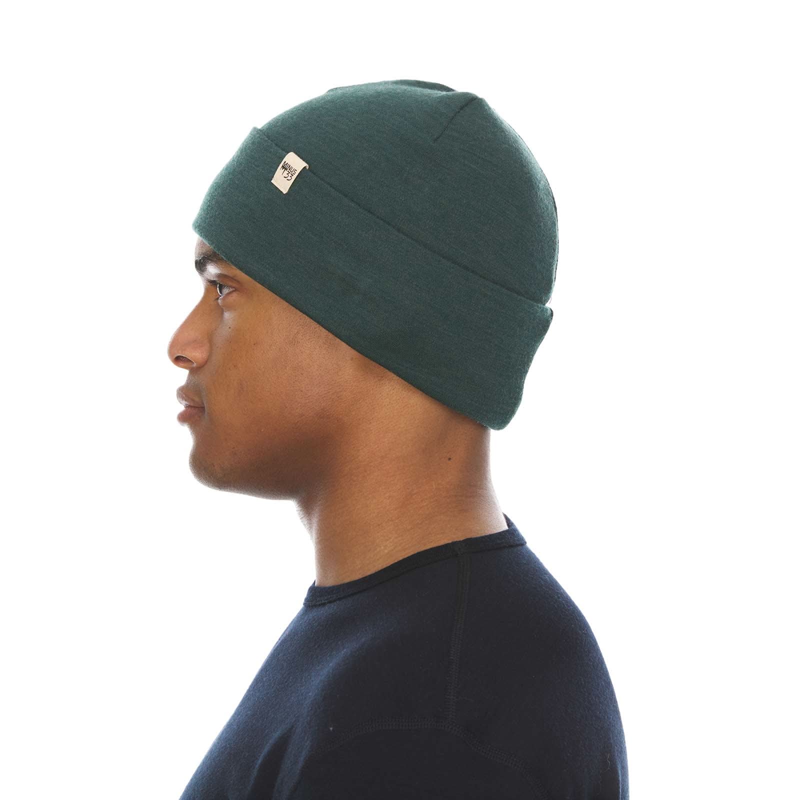 Merino Wool Cuff Beanie