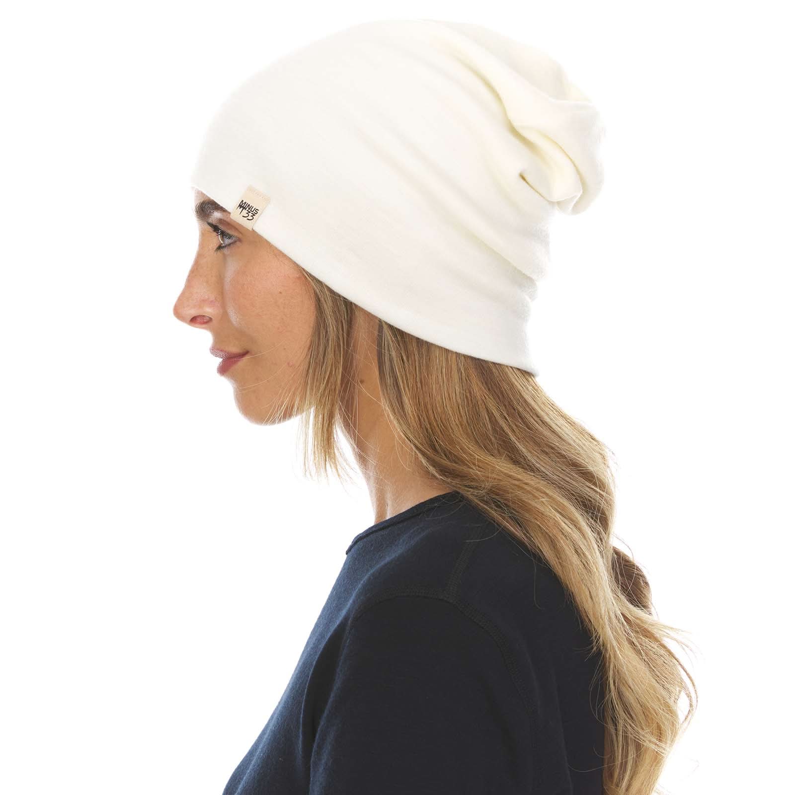 Merino Wool Cuff Beanie