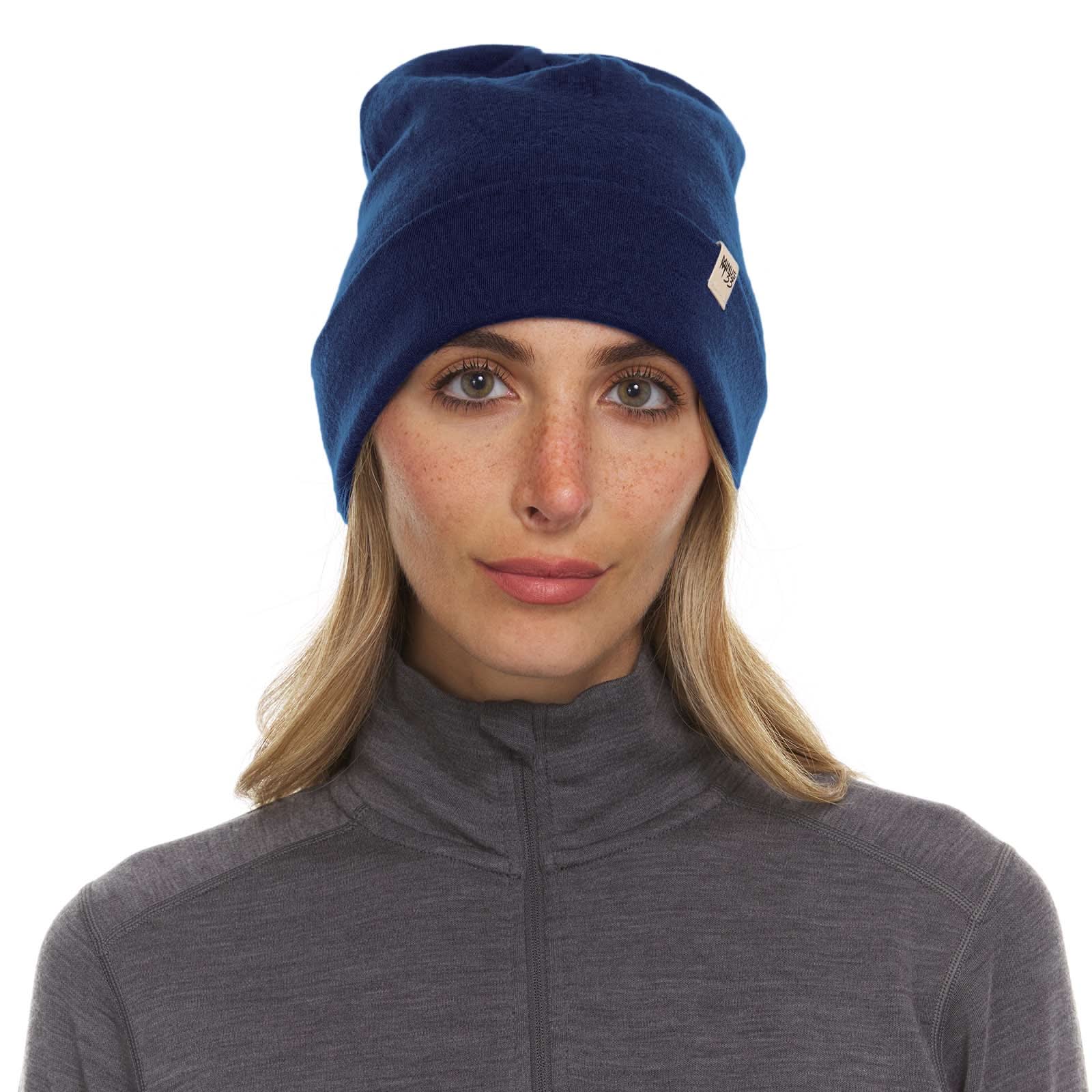 Merino Wool Cuff Beanie