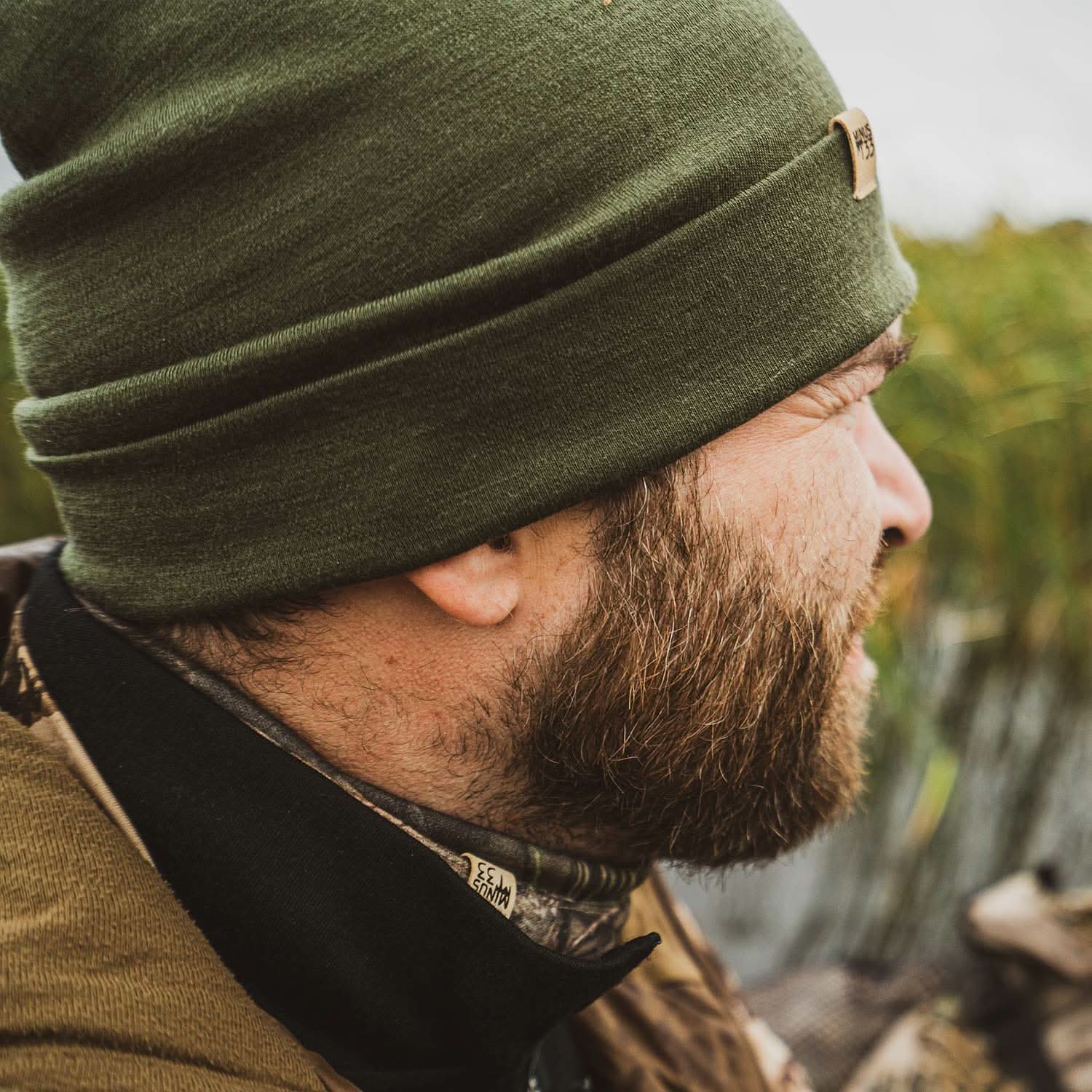 Merino Wool Cuff Beanie