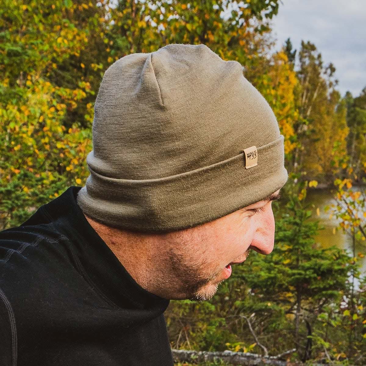 Merino Wool Cuff Beanie
