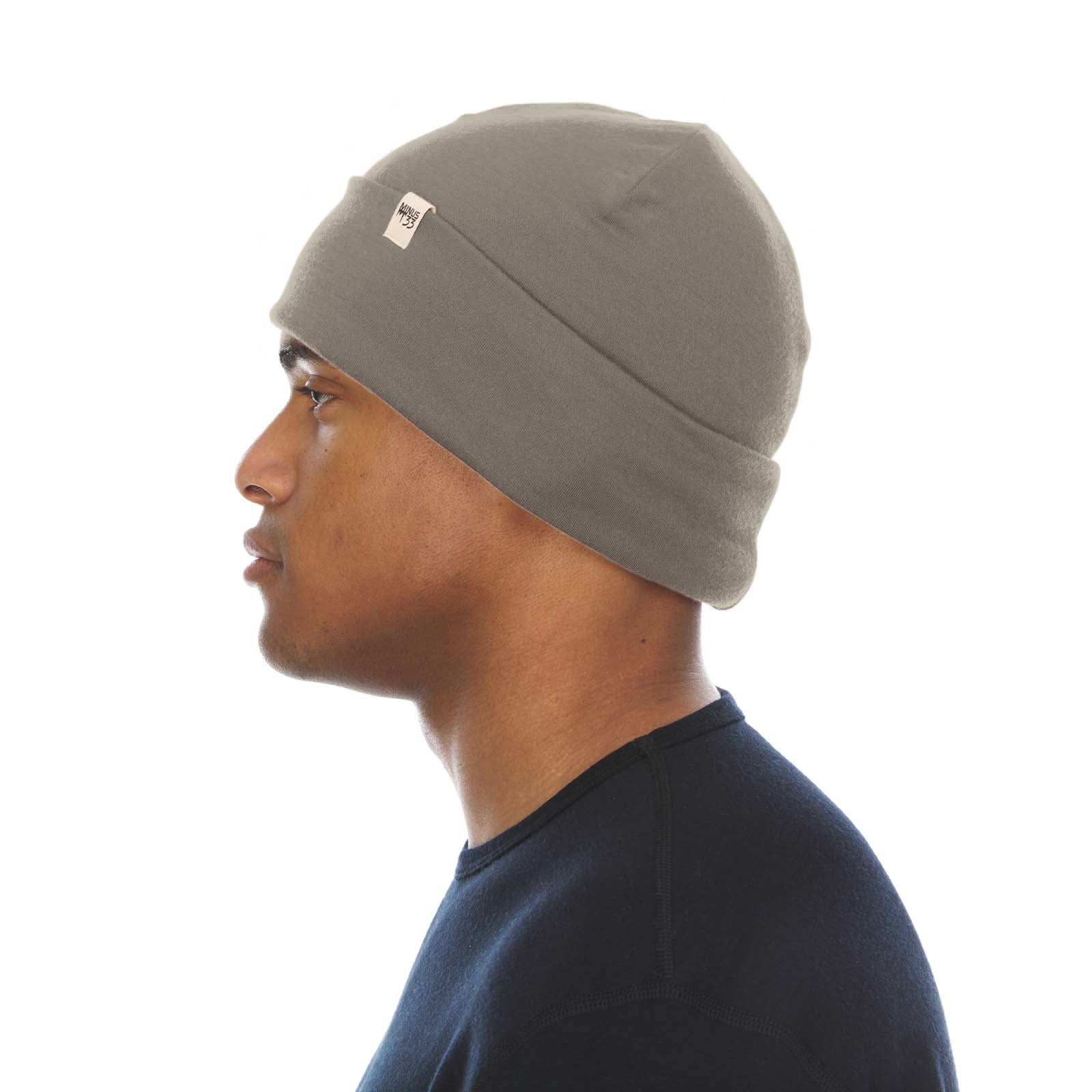 Merino Wool Cuff Beanie
