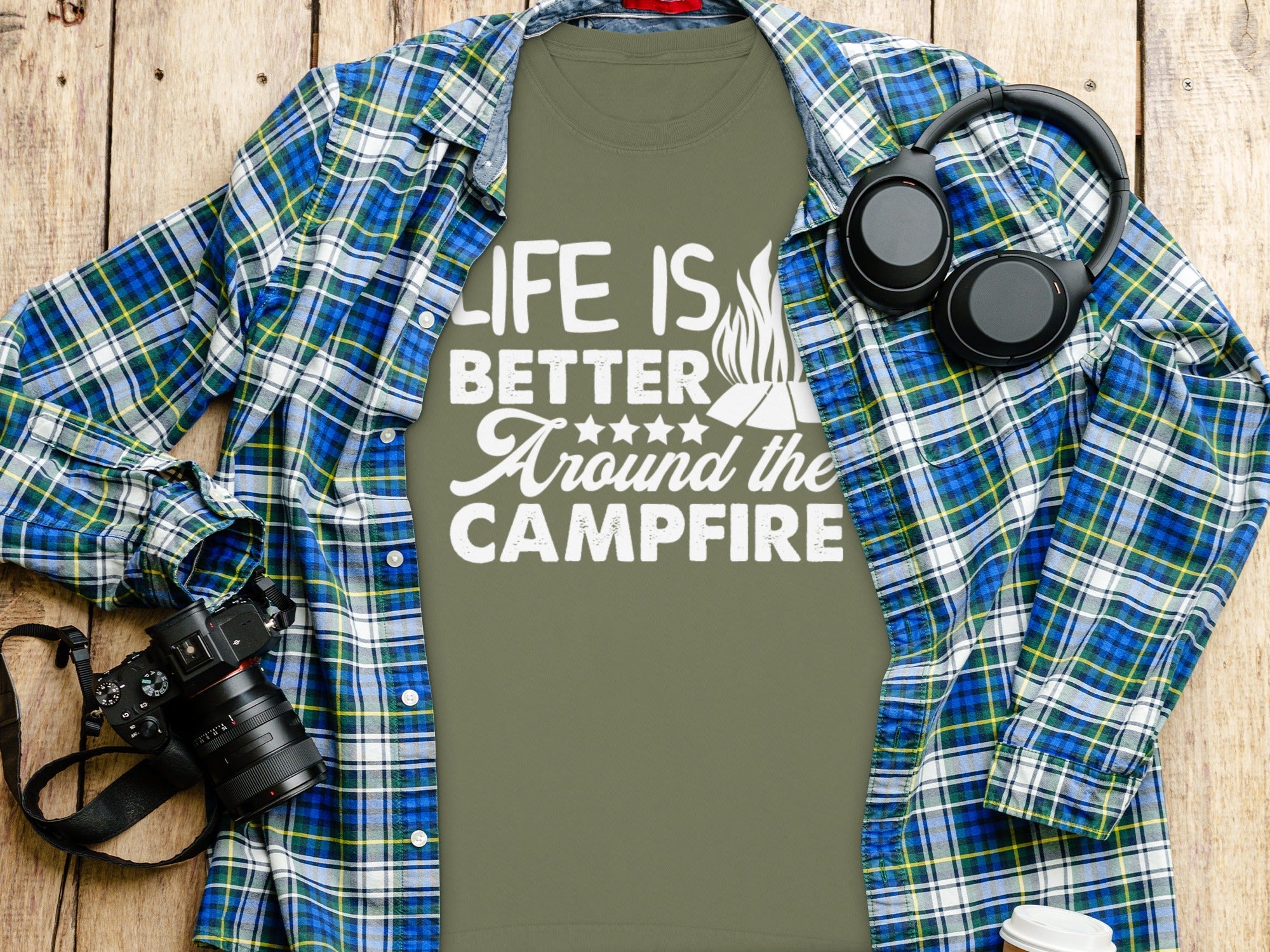 Campfire Long-Sleeve Tee