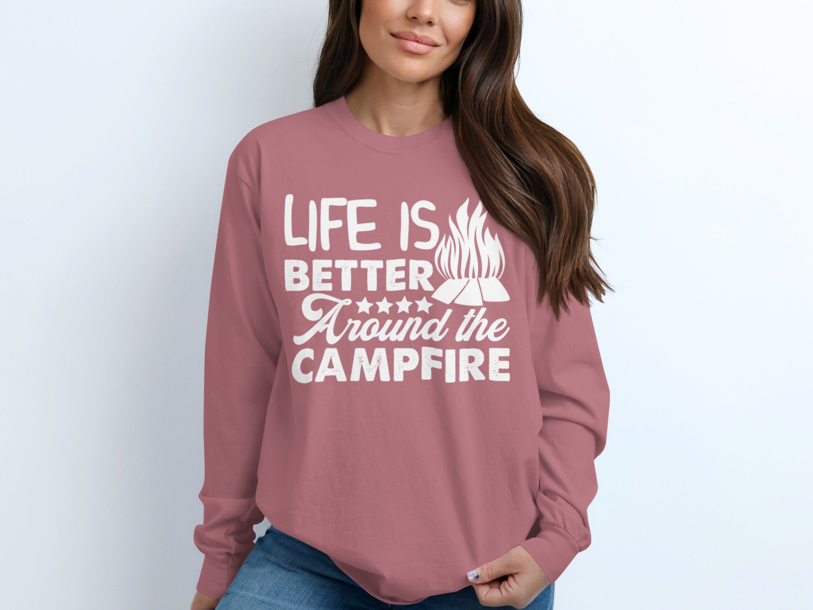 Campfire Long-Sleeve Tee