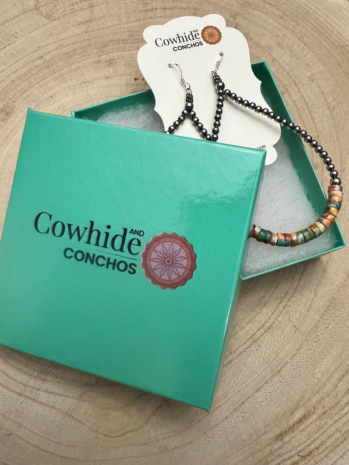 Spiny Oyster Turquoise Earrings