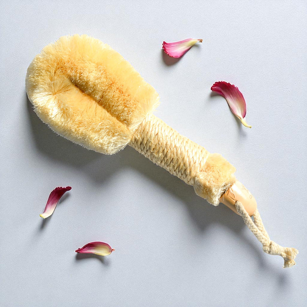 Natural Sisal Exfoliating Dry Body Brush | 9 in
