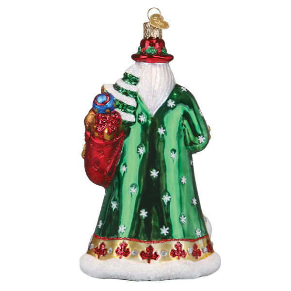 Canadian Santa Christmas Ornament