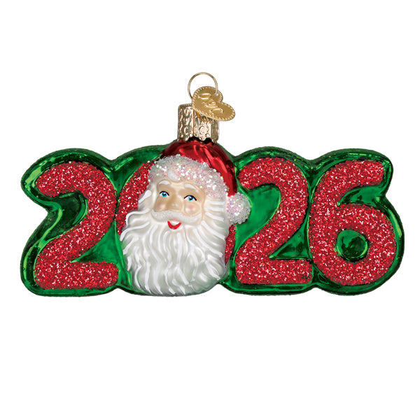 2026 Santa Christmas Ornament