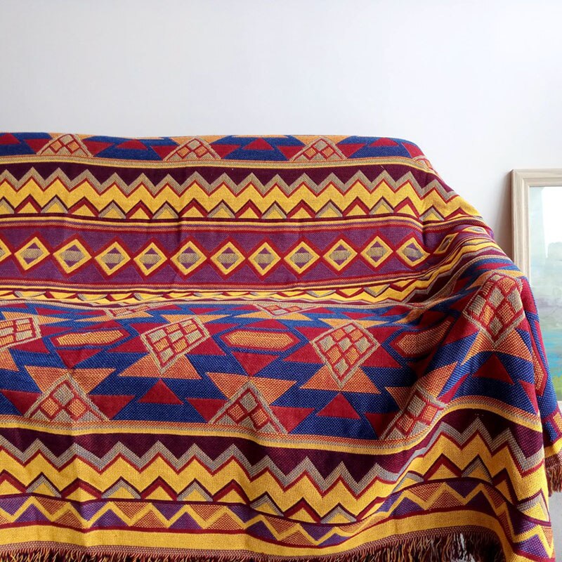 Mountain Weave Three-Layer Throw