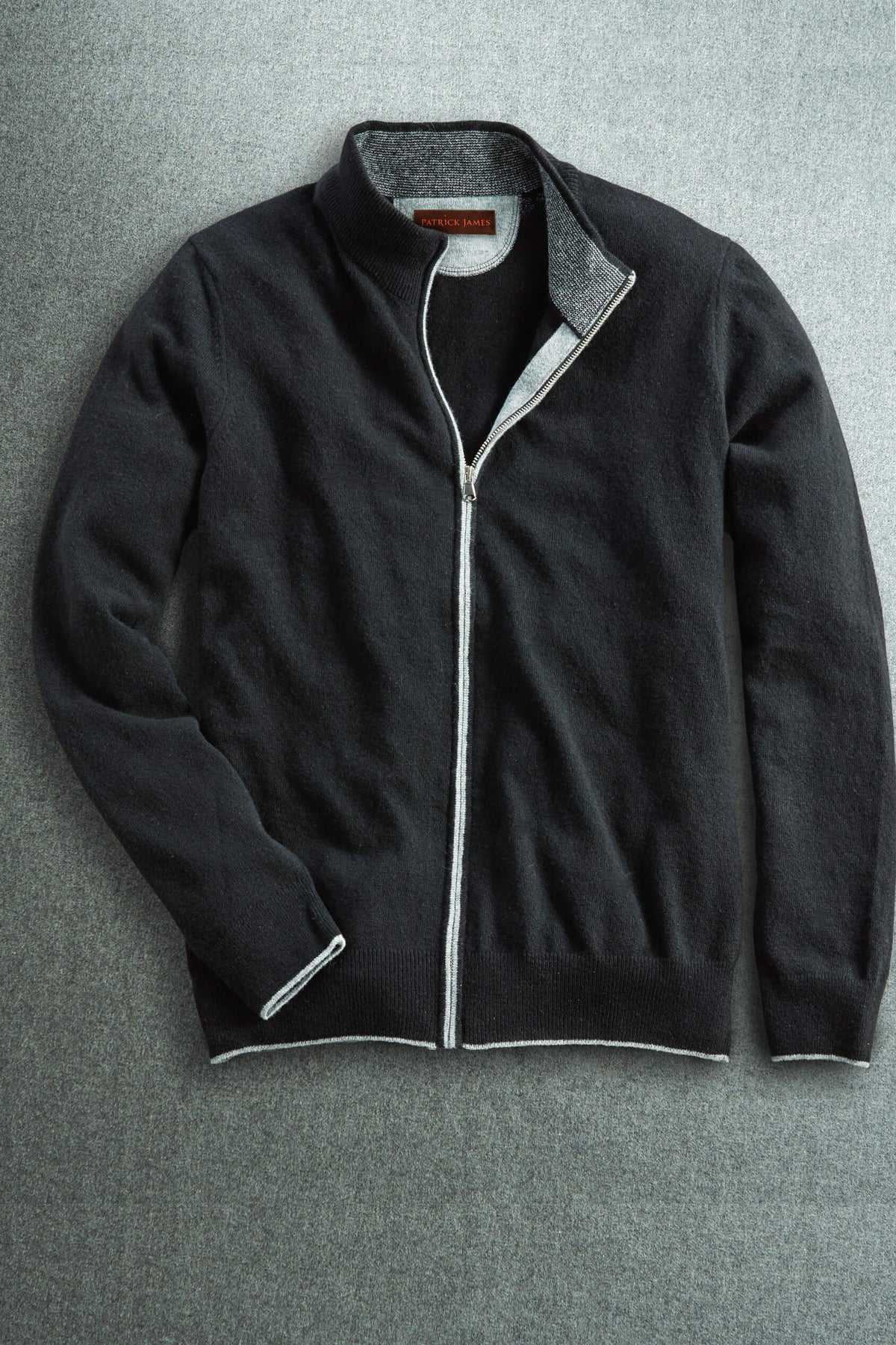 Merino Zip Cardigan