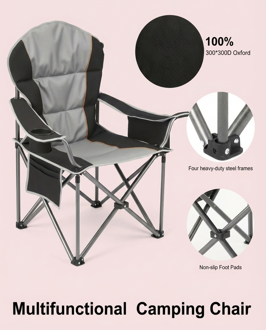 Heavy Duty Folding Camping Chair