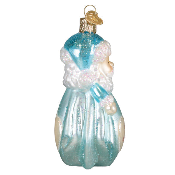 Baby Boy’s First Christmas Santa Lovey Ornament