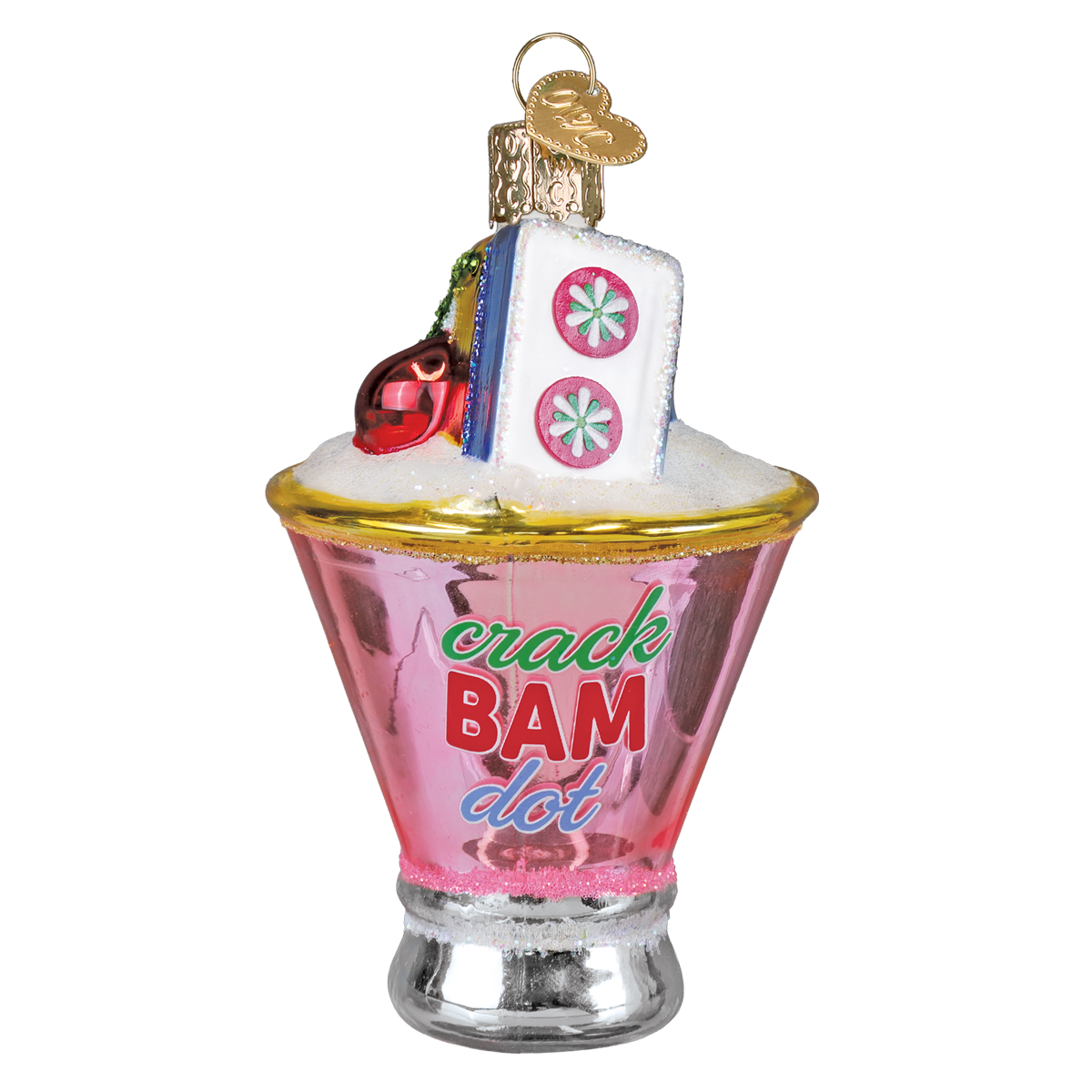 Mahjong Mixer Christmas Ornament