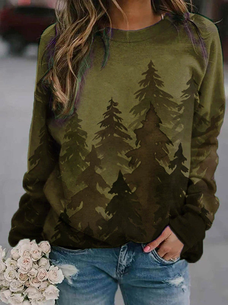Women's Alpine Print Hoodie