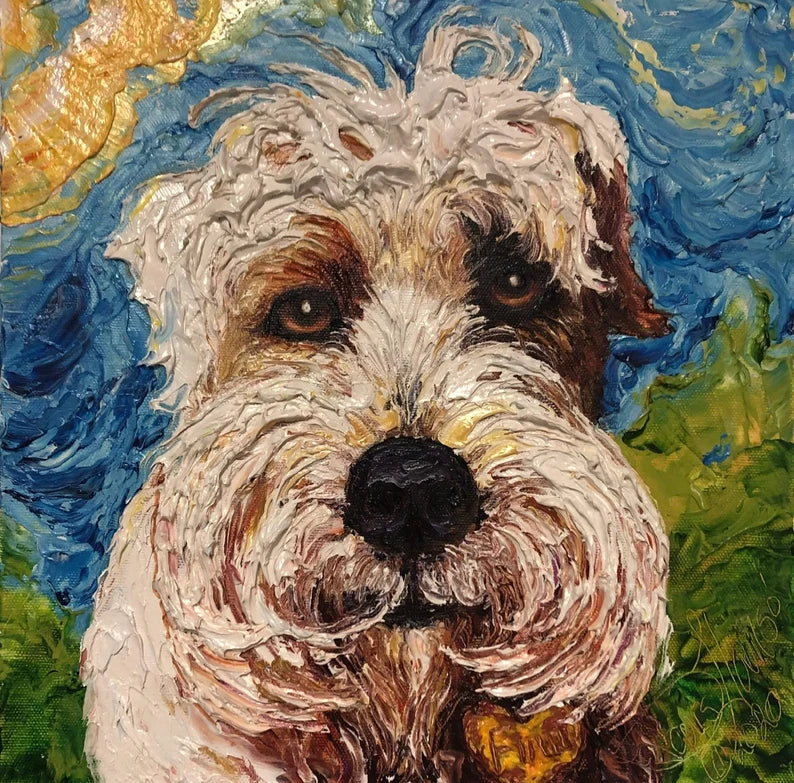 Custom Pet Portrait Painting