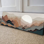 Abstract Mountain Landscape Canvas Wall Art