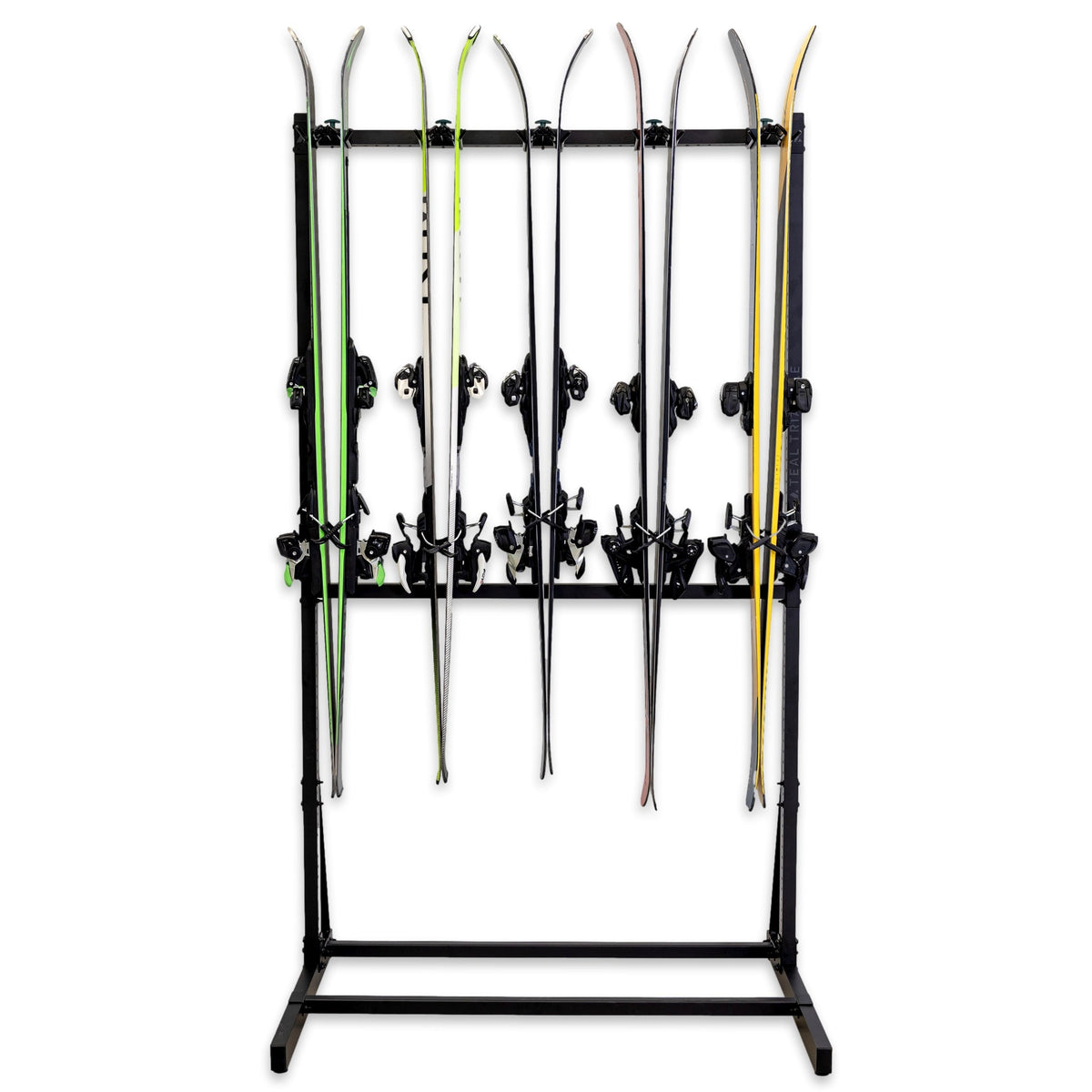 Freestanding Ski Rack | G-Ski | Holds 5 Pairs of Skis