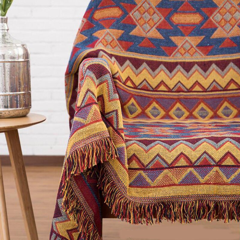 Mountain Weave Three-Layer Throw