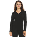 Women's Merino Wool Midweight V-Neck Sweater