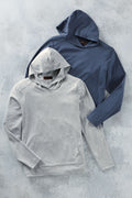 Long Sleeve Knit Hoodie