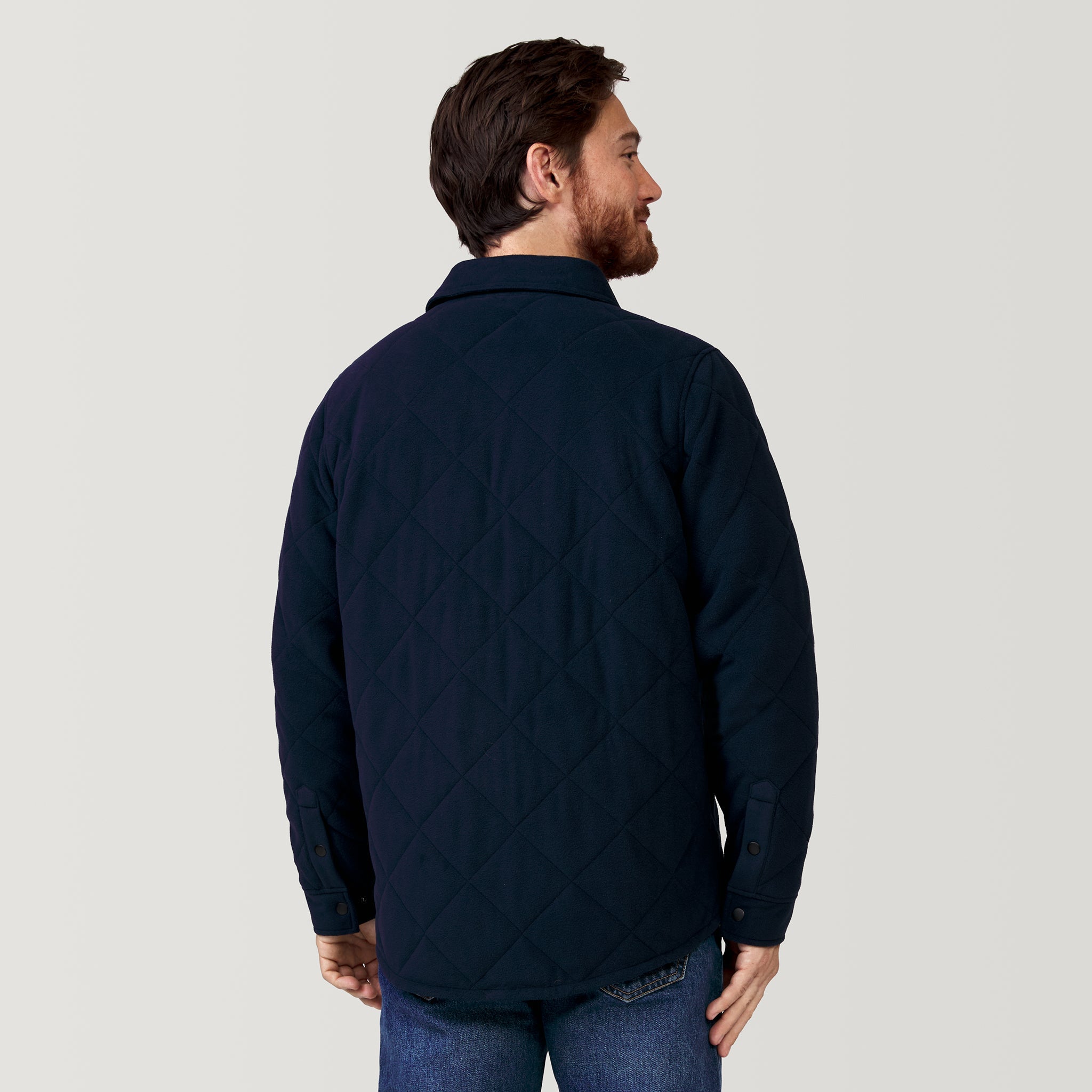 Men's Super Soft Microfleece Shirt Jacket