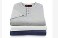 Short Sleeve Knit Henley