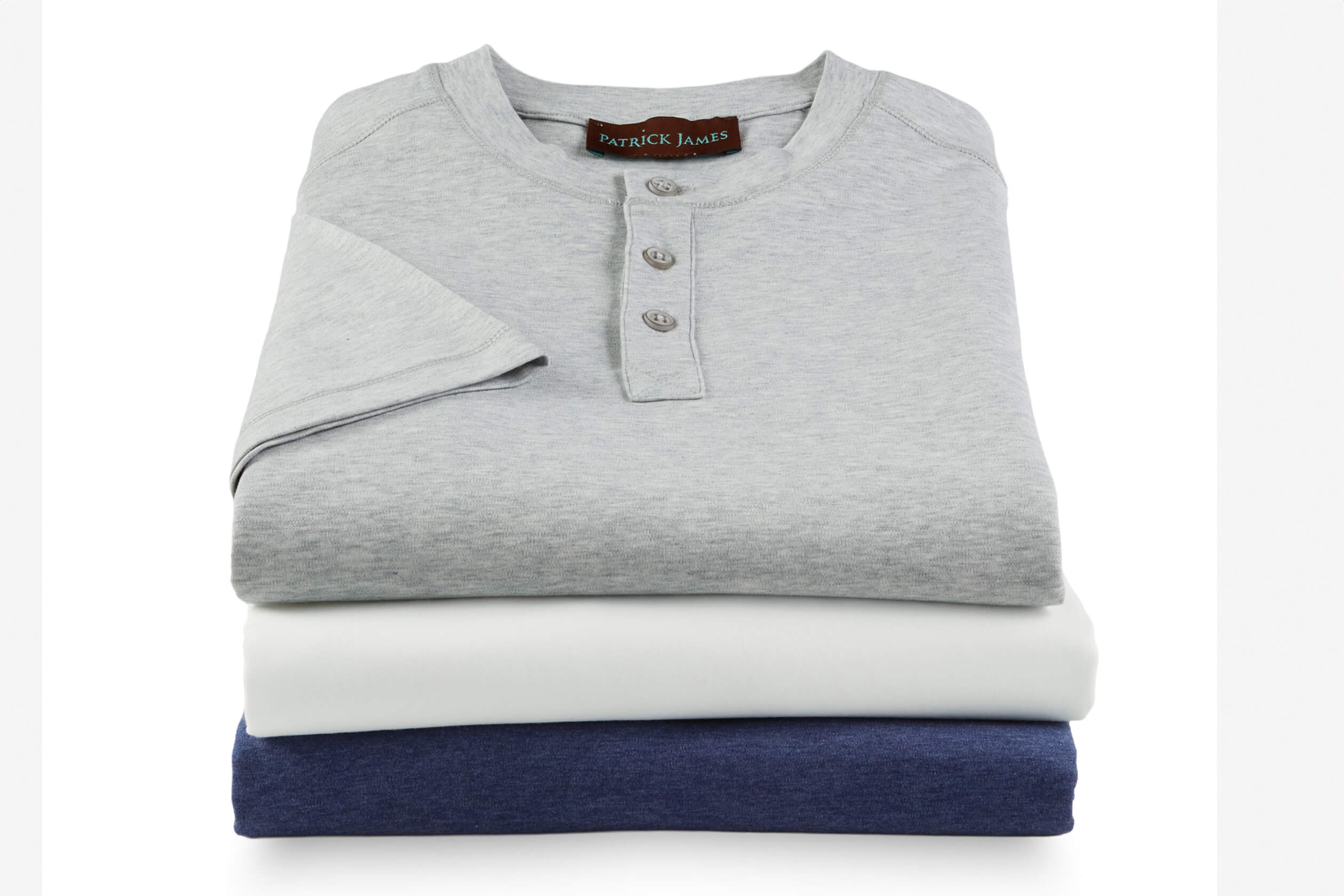 Short Sleeve Knit Henley