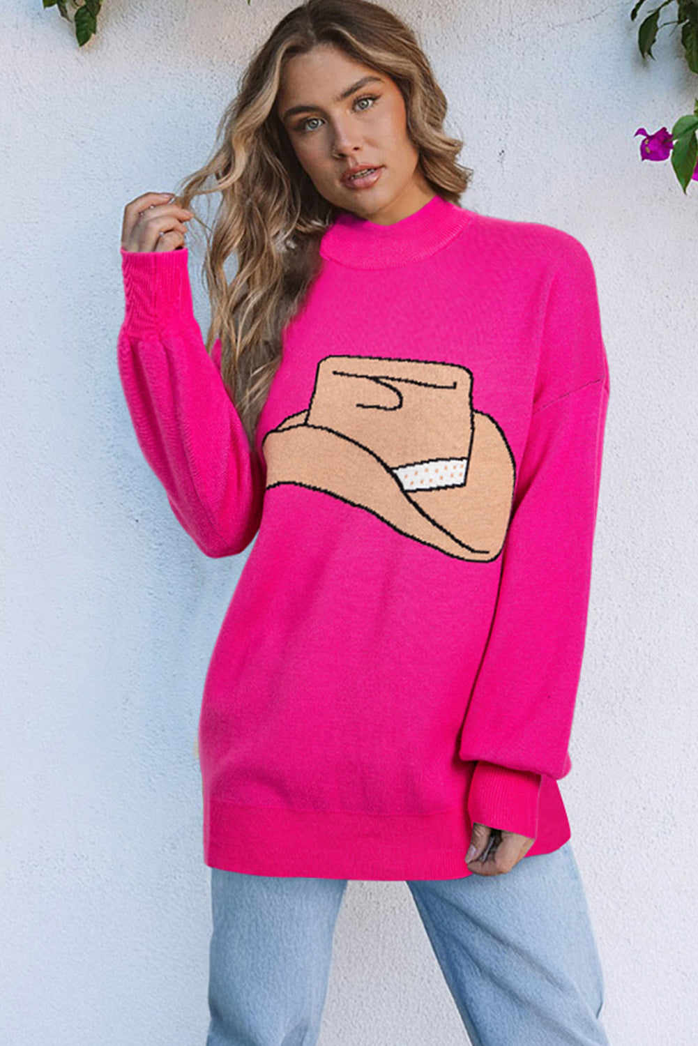 Yeehaw Cowboy Hat Sweater