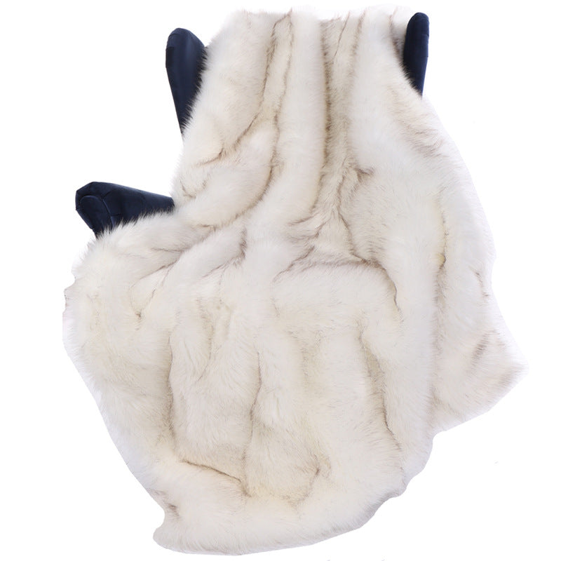 Highland Fox Knit Throw