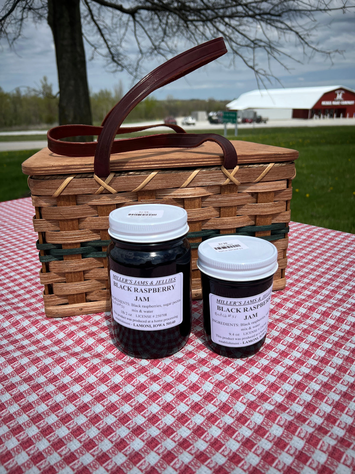 Miller’s Amish-Made Black Raspberry Jam | 9.4 or 18 oz