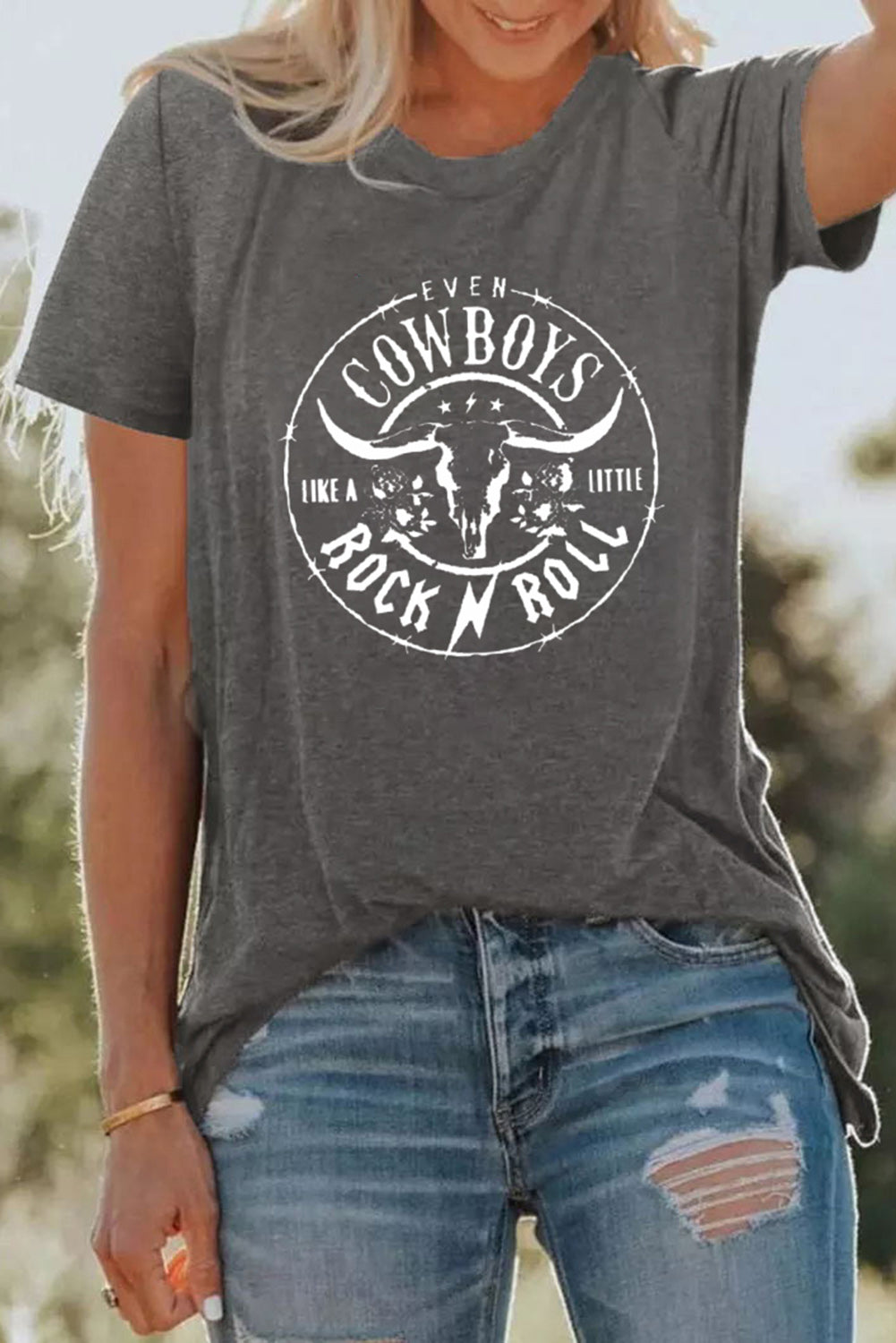 Western Steer Graphic Tee