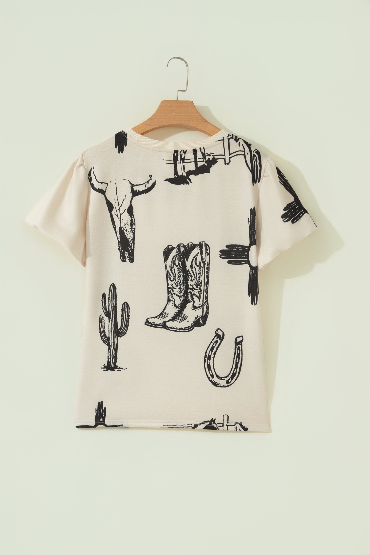 Women's Western Print Tee