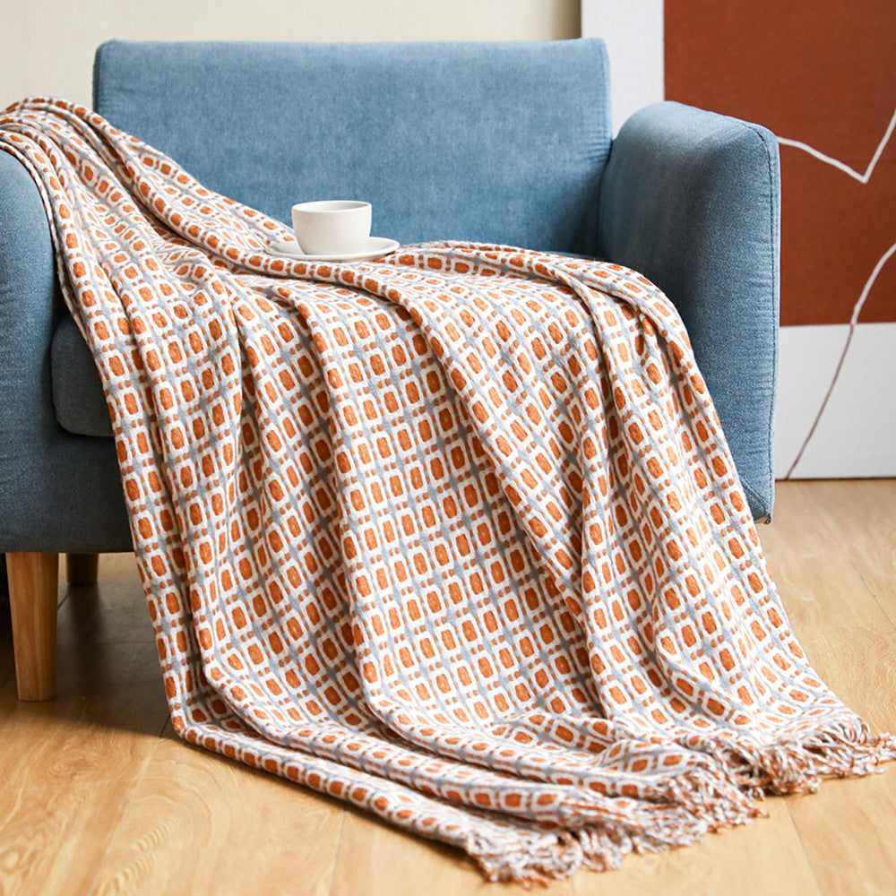 Trailside Tassel Throw